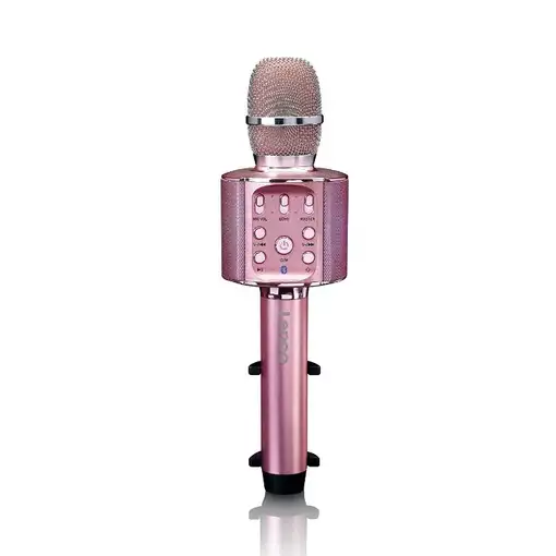 Lenco BMC-090 Rosa Micrófono para karaoke