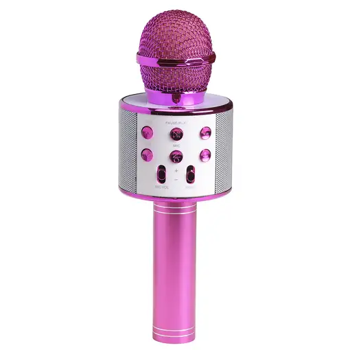 Denver KMS-20P micrófono Rosa Micrófono para karaoke