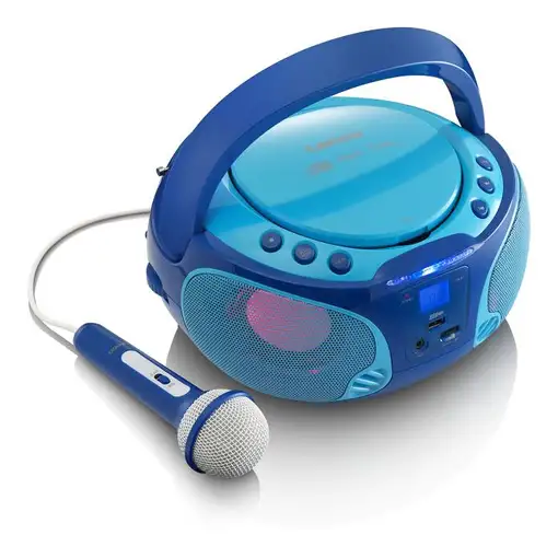 Lenco SCD-650 blue Portátil Azul