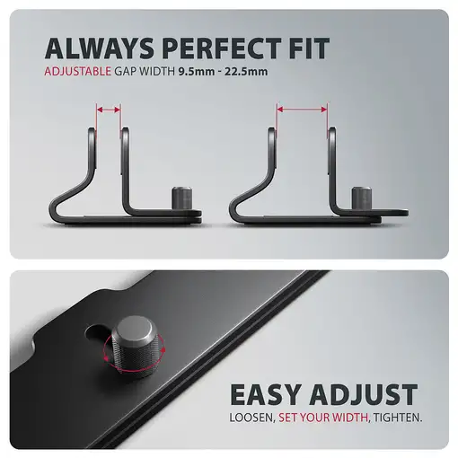 Otros accesorio informática Negro STND-VB AXAGON