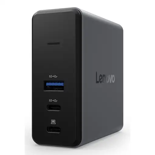 Lenovo X9 Charging GaN Dock Alámbrico USB 3.2 Gen 2 (3.1 Gen 2) Type-C Gris