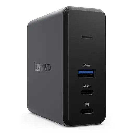 Lenovo X9 Charging GaN Dock Alámbrico USB 3.2 Gen 2 (3.1 Gen 2) Type-C Gris