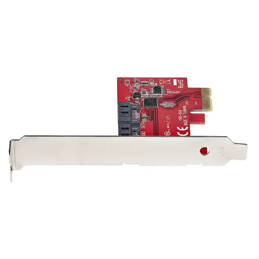 StarTech.com Tarjeta PCIe SATA - Tarjeta PCI Express Controladora de 2 Puertos SAT
