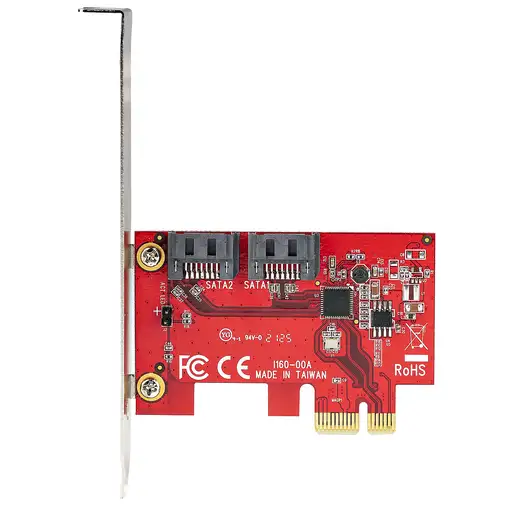StarTech.com Tarjeta PCIe SATA - Tarjeta PCI Express Controladora de 2 Puertos SAT