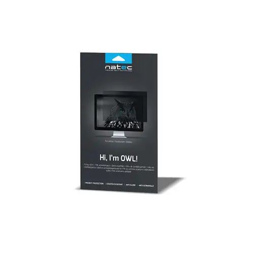 NATEC Owl 60,5 cm (23.8'') Monitor Filtro de privacidad para pantallas sin marco