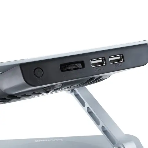 CoolBox BASE REFRIGERADORA COOLAIR 1VRGB ALUMINIO PORTATIL 17.3"