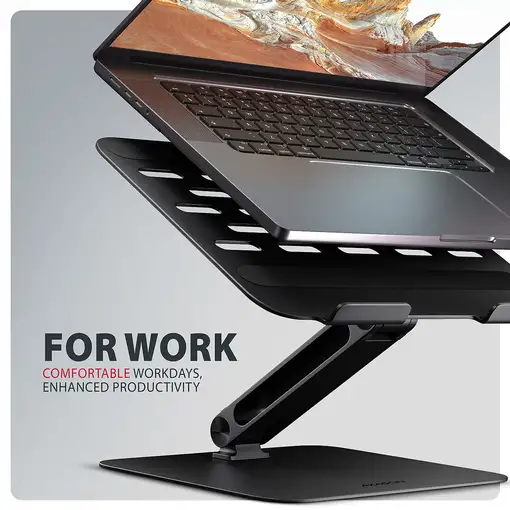 Otros accesorio informática Negro STND-LQB AXAGON