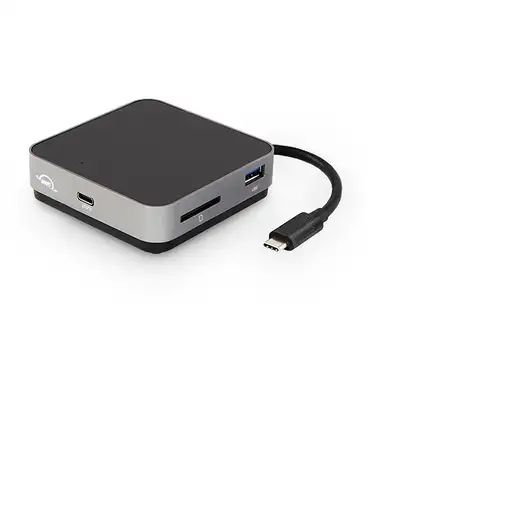 OWC USB-C Travel Dock Alámbrico USB 3.2 Gen 1 (3.1 Gen 1) Type-C Gris