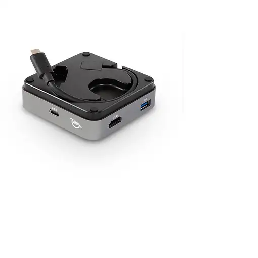 OWC USB-C Travel Dock Alámbrico USB 3.2 Gen 1 (3.1 Gen 1) Type-C Gris