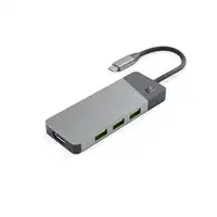 Green Cell HUBGC01 hub de interfaz USB Tipo C 5000 Mbit/s Plata