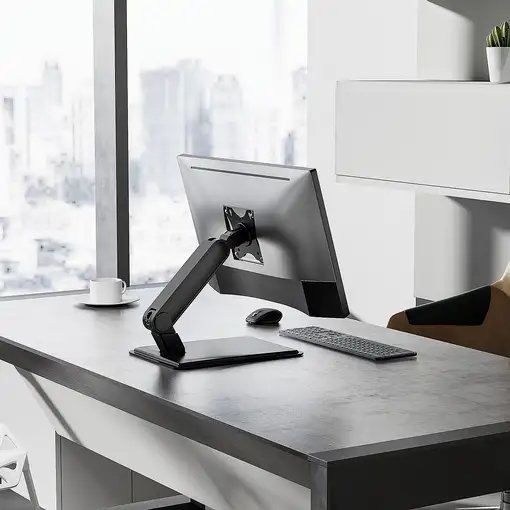 AISENS Soporte de Mesa Pro Contrapeso Inclinable Para Monitor/POS 8kg de 17"-32",