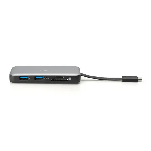 Digitus Base de conexión USB-C de viaje, 7 puertos