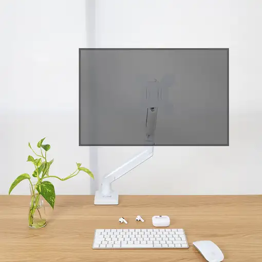 TooQ DB1334TNR-W soporte para monitor 86,4 cm (34") Escritorio Blanco