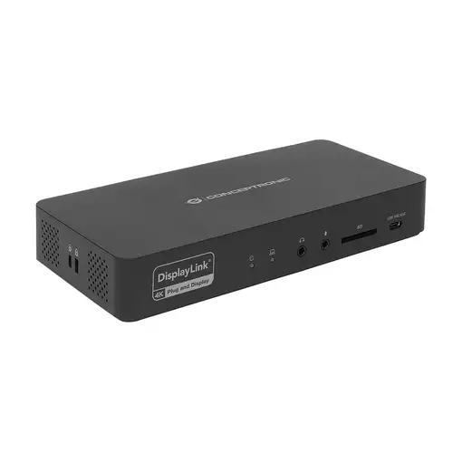 Conceptronic DONN31B base para portátil y replicador de puertos Alámbrico USB 3.2