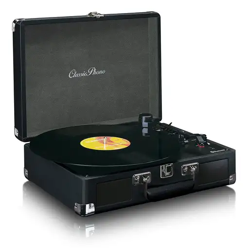 Tocadiscos Bluetooth Negro 4W TT-115BK LENCO