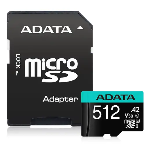 ADATA Premier Pro 512 GB MicroSDXC Clase 10