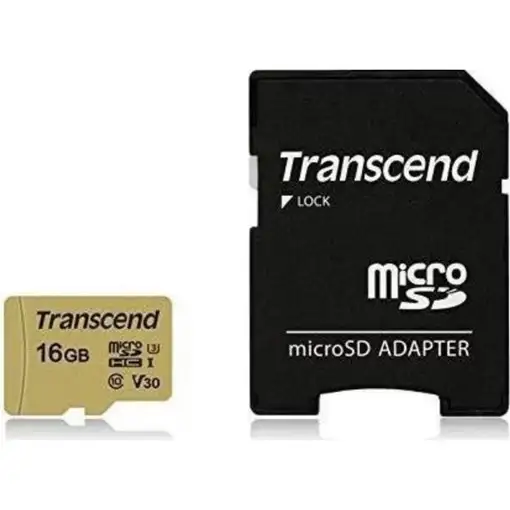 Transcend 16GB UHS-I U3 MicroSDHC Clase 10