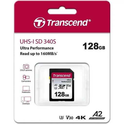 Transcend SDXC 340S 128 GB UHS-I