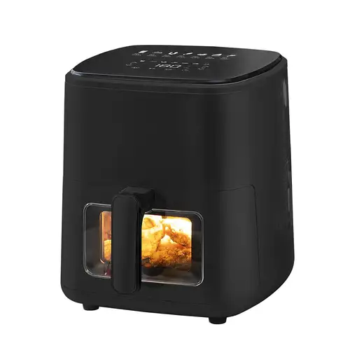 Freidora de aire 5 L Negro HOME SJ-500 5L EXTRALINK