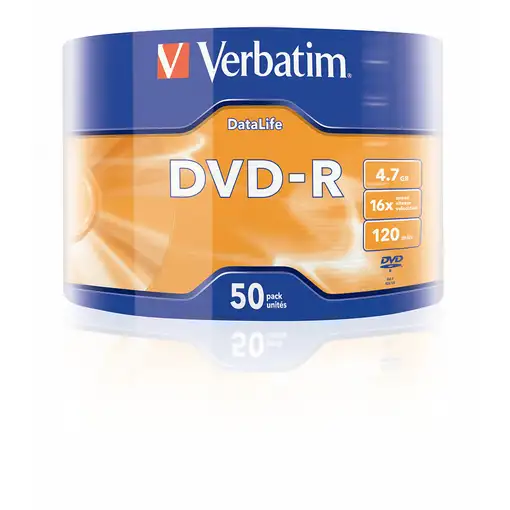 Verbatim 43791 DVD en blanco 4,7 GB DVD-R 50 pieza(s)