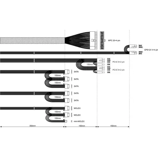 Akyga AK-B1-700 unidad de fuente de alimentación 700 W 20+4 pin ATX ATX Gris