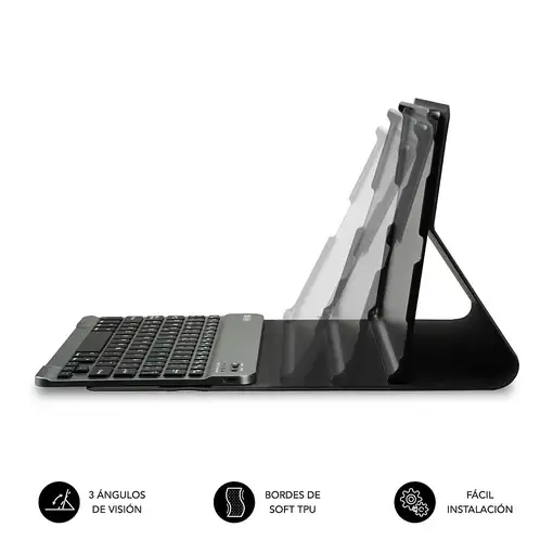 SUBBLIM Funda Tablet Keytab Pro BT Compatible con Lenovo Tab Plus 2025 Negro 11,5