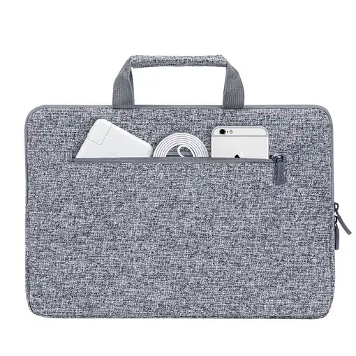Rivacase 7913 33,8 cm (13.3") Funda Negro, Gris
