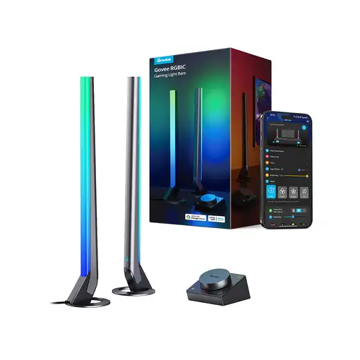 Govee Smart Gaming Light Bars Luz de pared inteligente Wi-Fi/Bluetooth 24 W