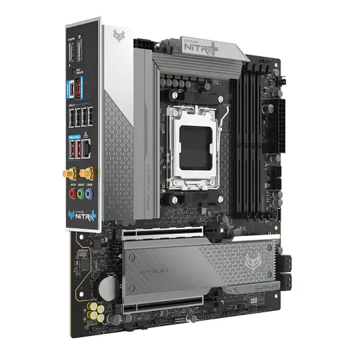 Sapphire NITRO+ B850M WIFI AMD B850 Zócalo AM5 micro ATX
