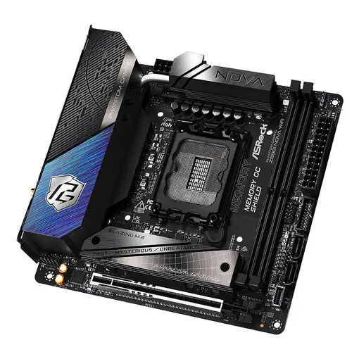 Asrock Phantom Gaming Z890I Nova WiFi Intel Z890 LGA 1851 (Socket V1) mini ITX