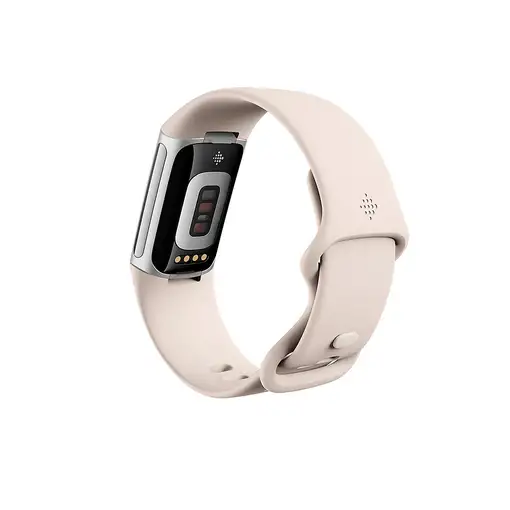 Fitbit Charge 6 AMOLED Pulsera de actividad Beige, Plata