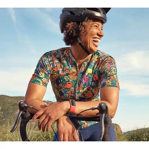 Fitbit Charge 6 AMOLED Pulsera de actividad Coral, Oro