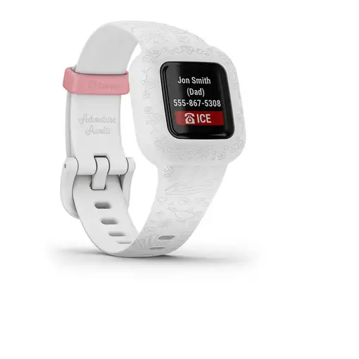 Garmin vivofit jr. 3 MIP Funda de brazo para monitor de actividad física Blanco