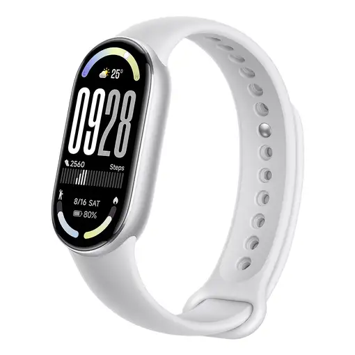 Xiaomi Smart Band 10 Silver AMOLED Pulsera de actividad 4,37 cm (1.72") Plata