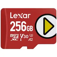 Lexar LMSPLAY256G-BNSNG memoria flash 256 GB MicroSDXC UHS-I Clase 10