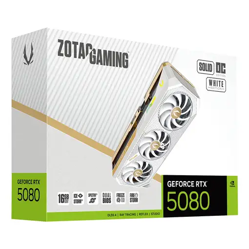 Zotac GAMING GeForce RTX 5080 SOLID OC NVIDIA 16 GB GDDR7