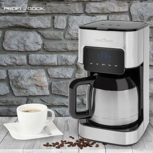 Cafeteras goteo Semi-automática Plata 1.2 L 10 cups 501191 PROFICOOK