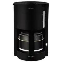 Cafeteras goteo Negro 1.25 L 15 cups F3090810 KRUPS