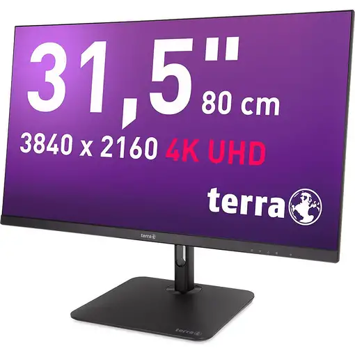 TERRA 3030234 pantalla para PC 80 cm (31.5") 3840 x 2160 Pixeles 4K Ultra HD LCD