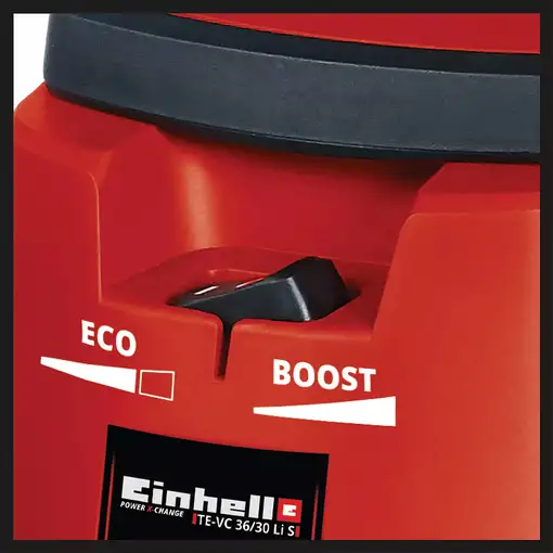 Einhell TE-VC 36/30 Li S-Solo 30 L Aspiradora de tambor Seca y húmeda Bolsa