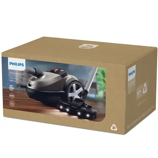 Philips 8000 series XD8152/12 aspiradora 4 L Aspiradora cilíndrica Secar 900 W