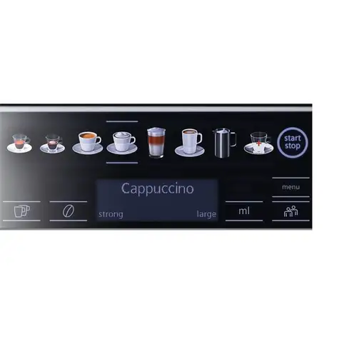 Cafeteras superautomáticas Negro 1.7 L 2 cups TE655319RW SIEMENS