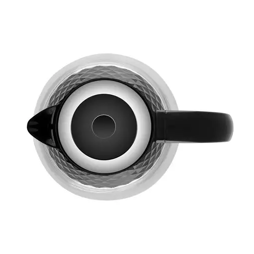 Eta Crystal tetera eléctrica 1,7 L 2200 W Negro, Transparente