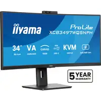 iiyama ProLite XCB3497WQSNPH-B1 pantalla para PC 86,4 cm (34") 3440 x 1440 Pixeles