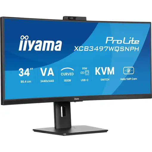 iiyama ProLite XCB3497WQSNPH-B1 pantalla para PC 86,4 cm (34'') 3440 x 1440 Pixeles