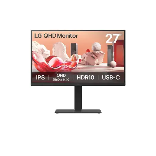 LG 27BA75QB-B.AEU pantalla para PC 68,6 cm (27") 2560 x 1440 Pixeles Wide Quad HD