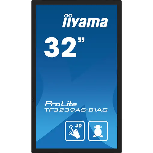 iiyama TF3239AS-B1AG pantalla para PC 80 cm (31.5'') 1920 x 1080 Pixeles Full HD