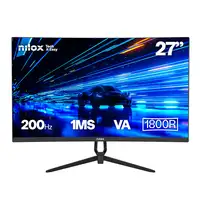 Nilox NXM27CRV2001 pantalla para PC 68,6 cm (27") 1920 x 1080 Pixeles Full HD LED