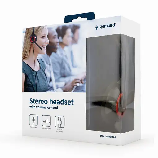 Gembird MHS-002 auricular y casco Auriculares Alámbrico Diadema