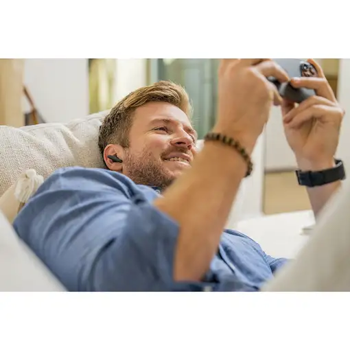 HP Poly Intrauriculares Poly Voyager Free 60 UC color Negro Carbono +Adaptador USB